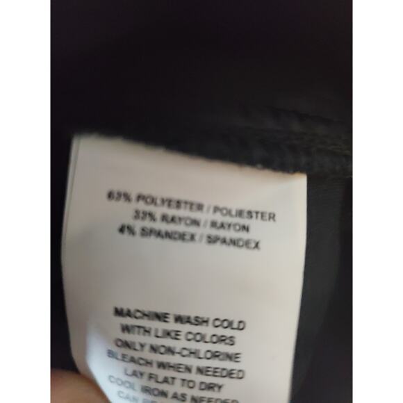 Sag Harbor Black Pull-On Style Dress Pants, 6P - Picture 6 of 6